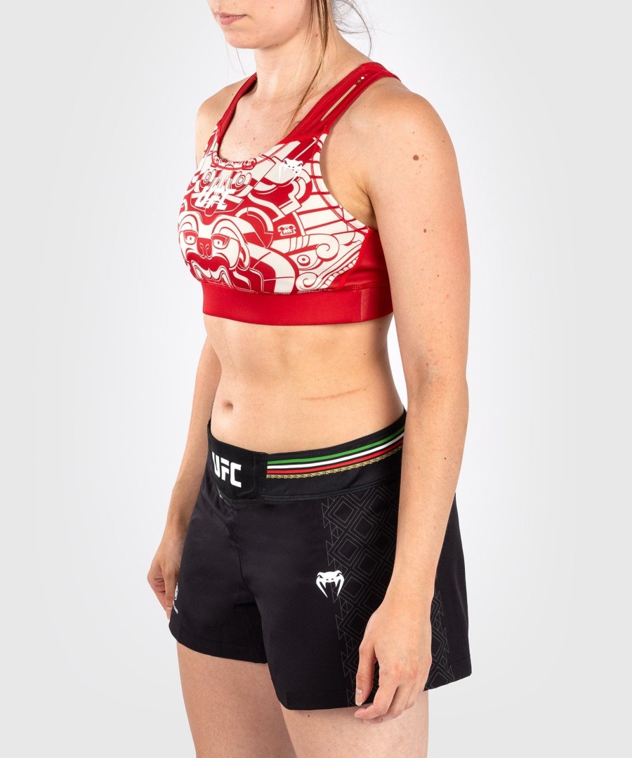 noche ufc by venum authentic fight night sportbeha voor dames - rood