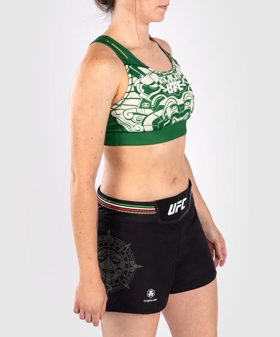 noche ufc by venum authentic fight night sportbeha voor dames - groen