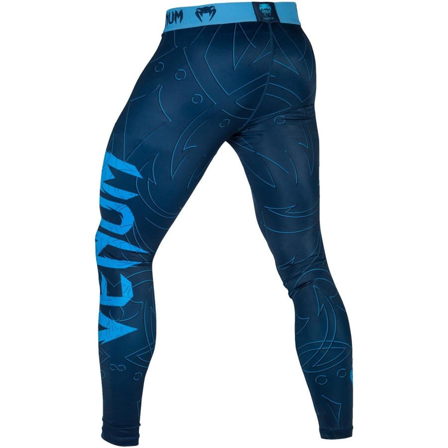 venum nightcrawler compressietights - marineblauw