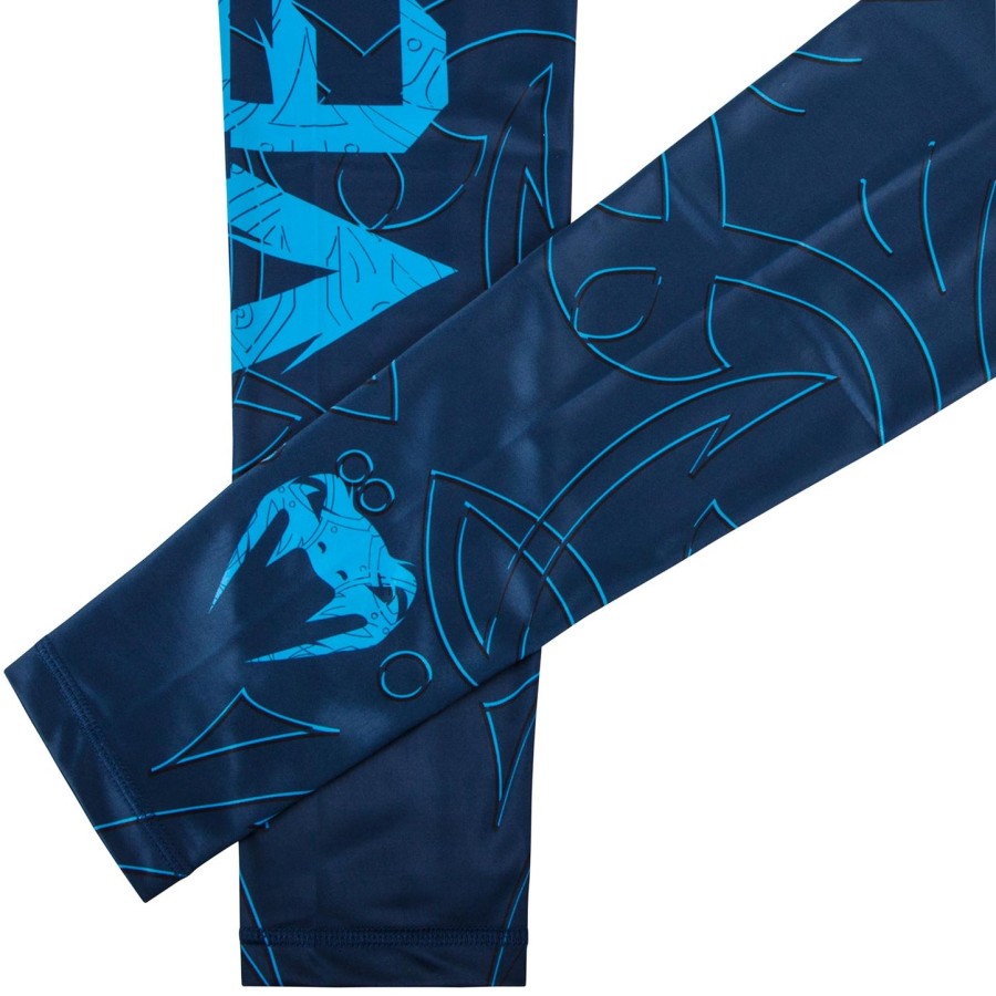 venum nightcrawler compressietights - marineblauw