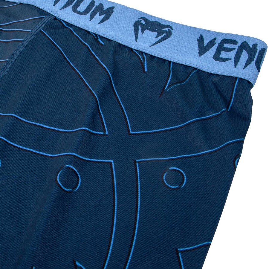 venum nightcrawler compressietights - marineblauw