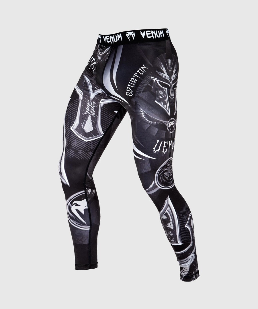 venum gladiator 3.0 compressietights - zwartwit