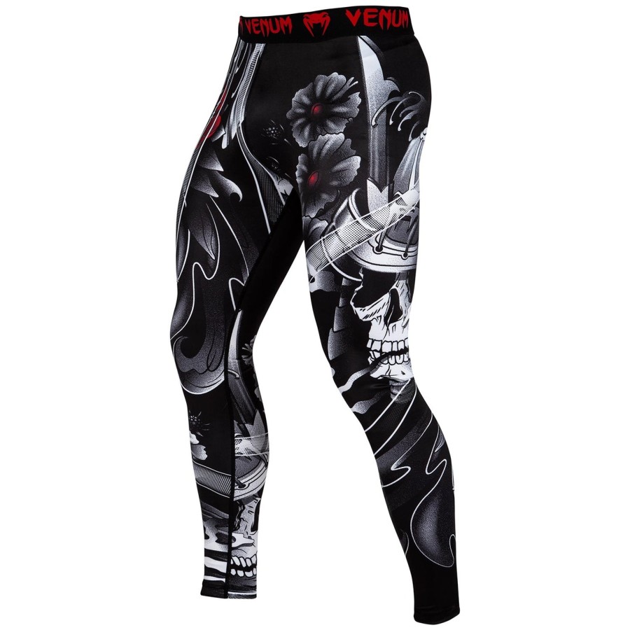 venum samurai skull compressietights - zwart