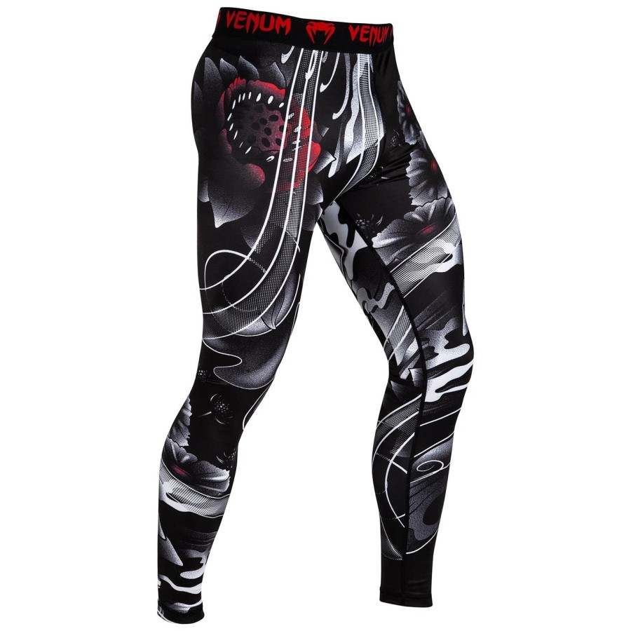 venum samurai skull compressietights - zwart