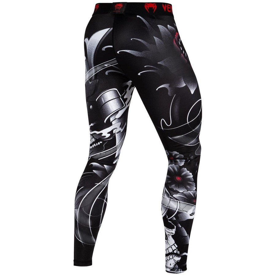venum samurai skull compressietights - zwart