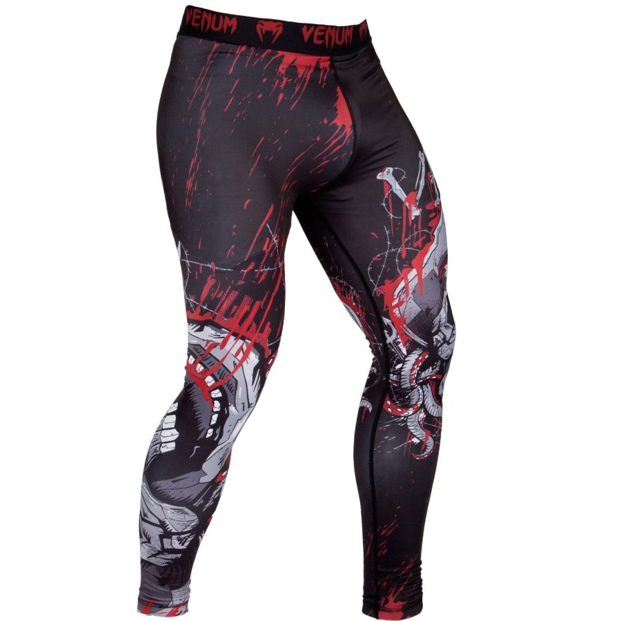 venum pirate 3.0 compressietights - zwartrood