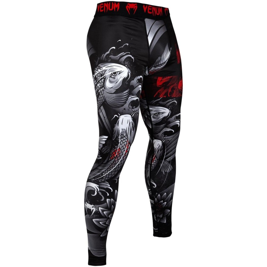 venum koi 2.0 compressietights - zwartwit