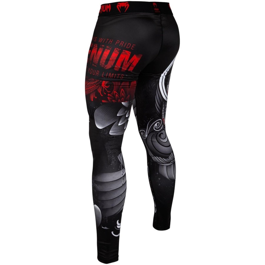 venum koi 2.0 compressietights - zwartwit