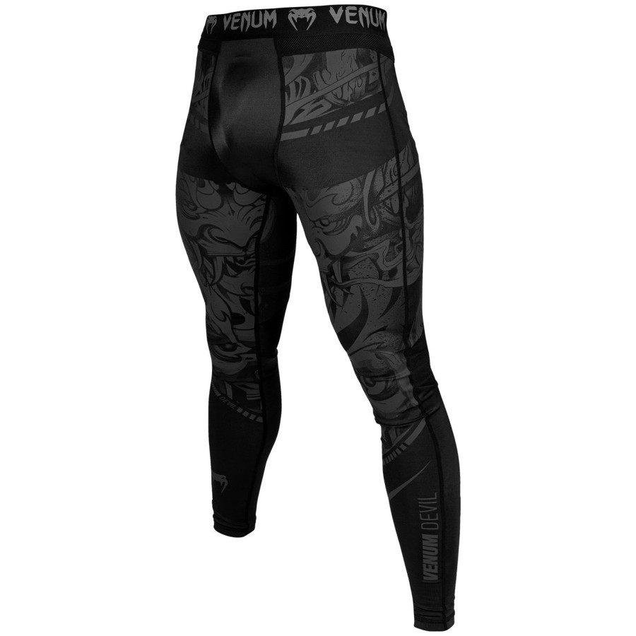 venum devil compressietights - zwartzwart