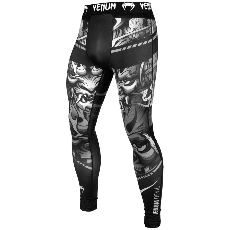 venum devil compressietights - witzwart