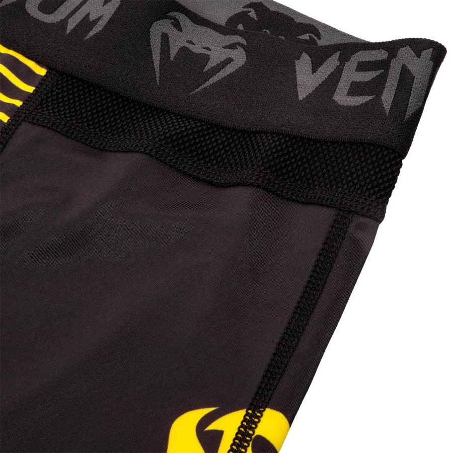 venum okinawa 2.0 compressietights - zwartgeel