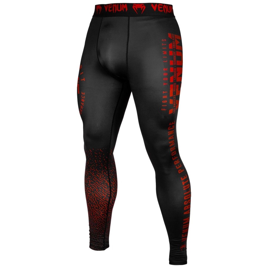 venum signature compressietights - zwartrood