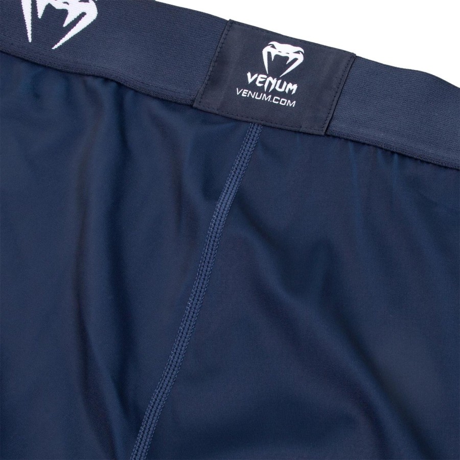 venum signature compressietights - marineblauwwit