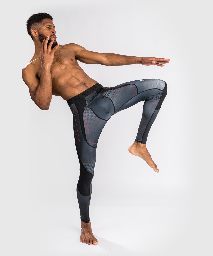 venum okinawa 3.0 compressietights - zwartrood