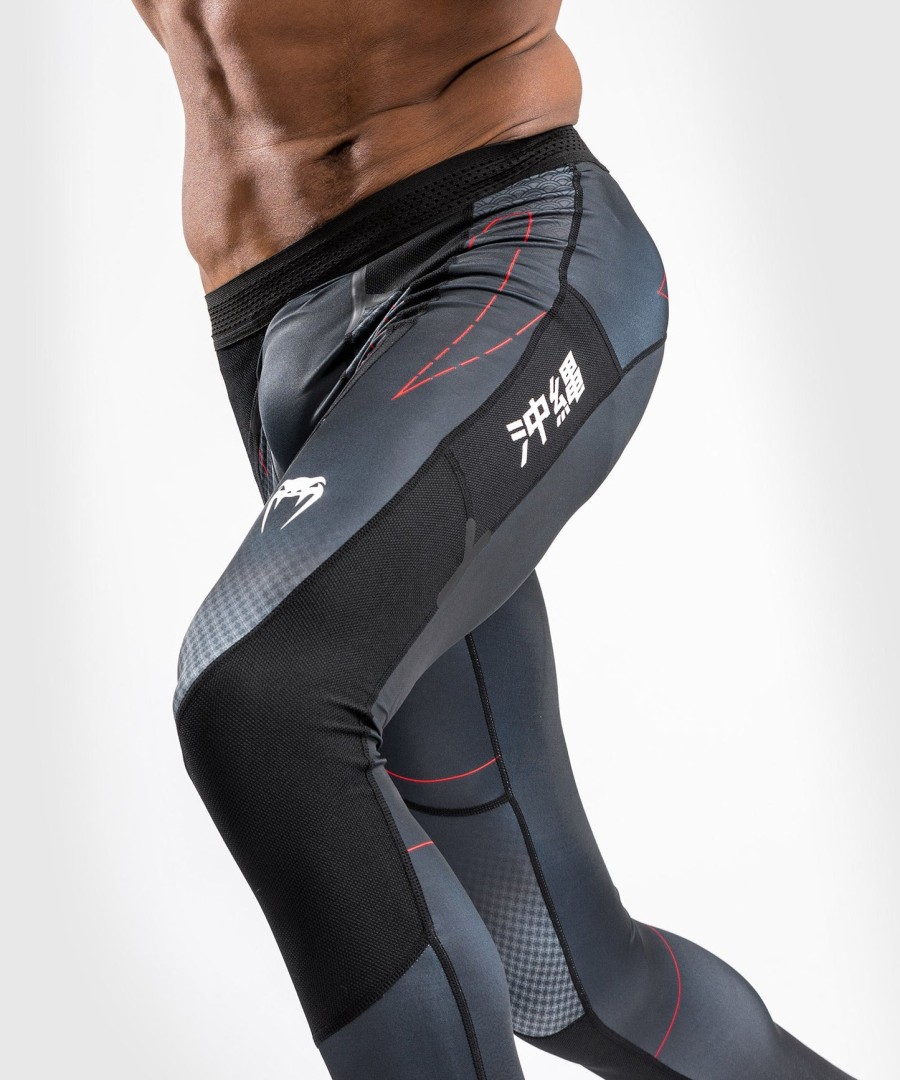 venum okinawa 3.0 compressietights - zwartrood