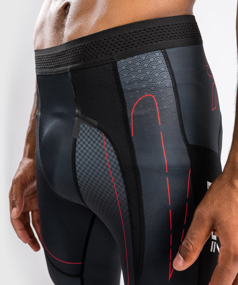 venum okinawa 3.0 compressietights - zwartrood