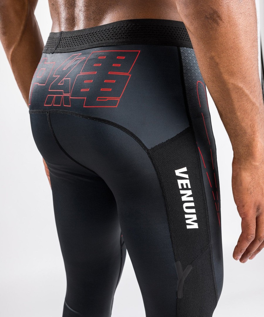 venum okinawa 3.0 compressietights - zwartrood