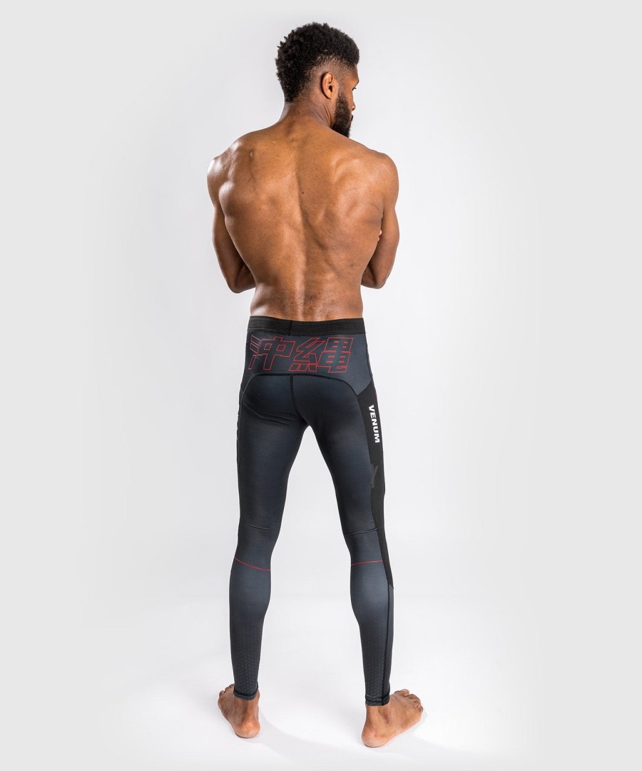 venum okinawa 3.0 compressietights - zwartrood