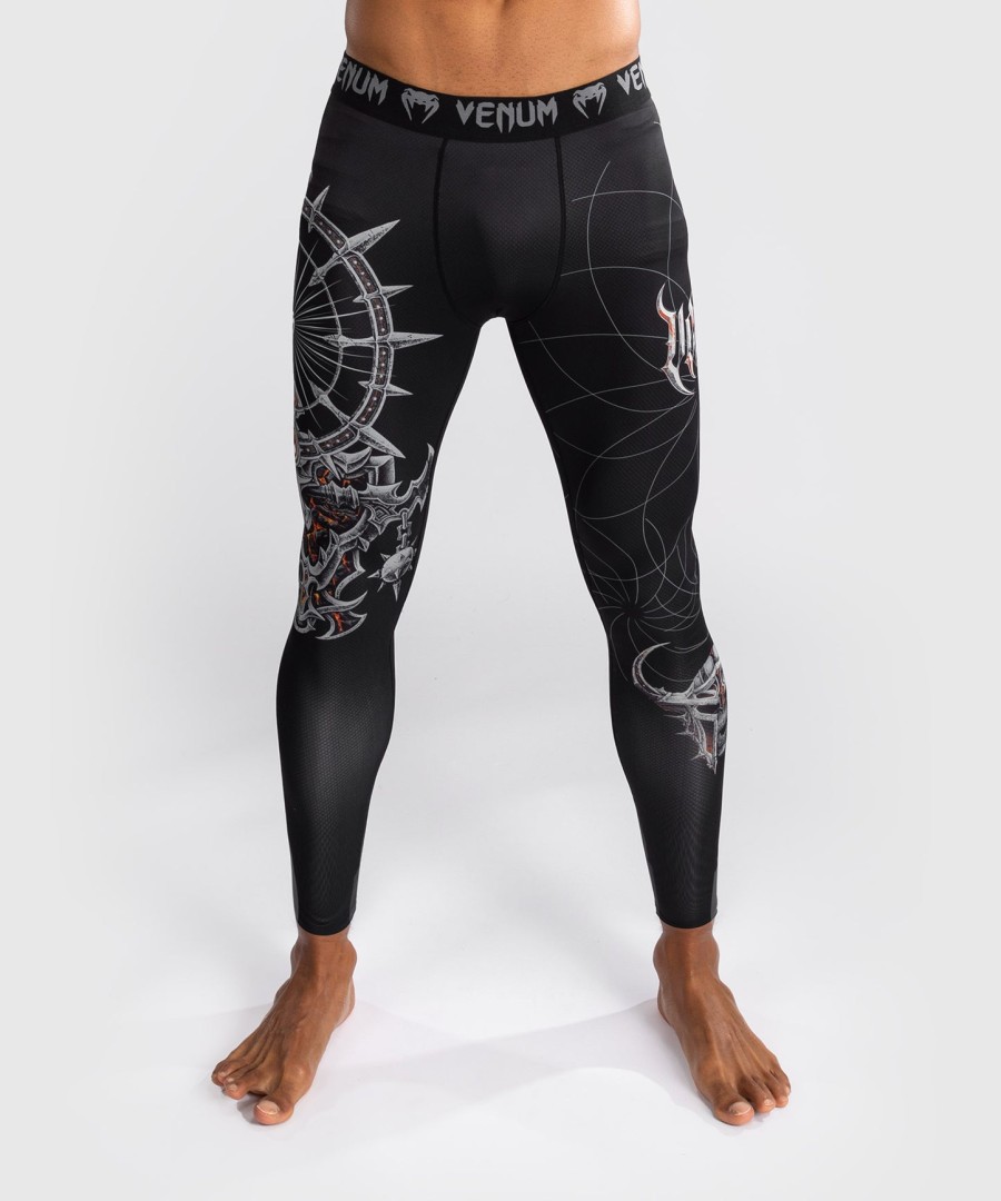venum gladiator 5.0 heren beenbeschermers - zwartzilver