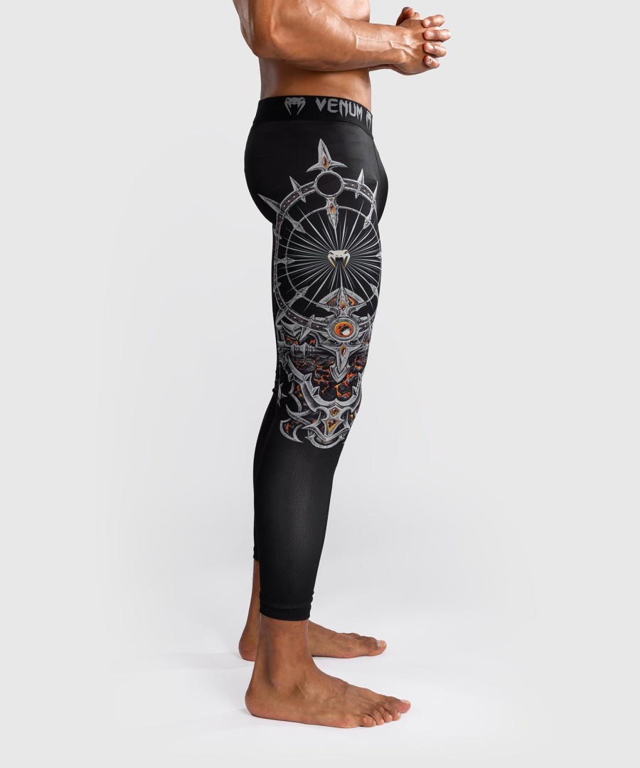 venum gladiator 5.0 heren beenbeschermers - zwartzilver