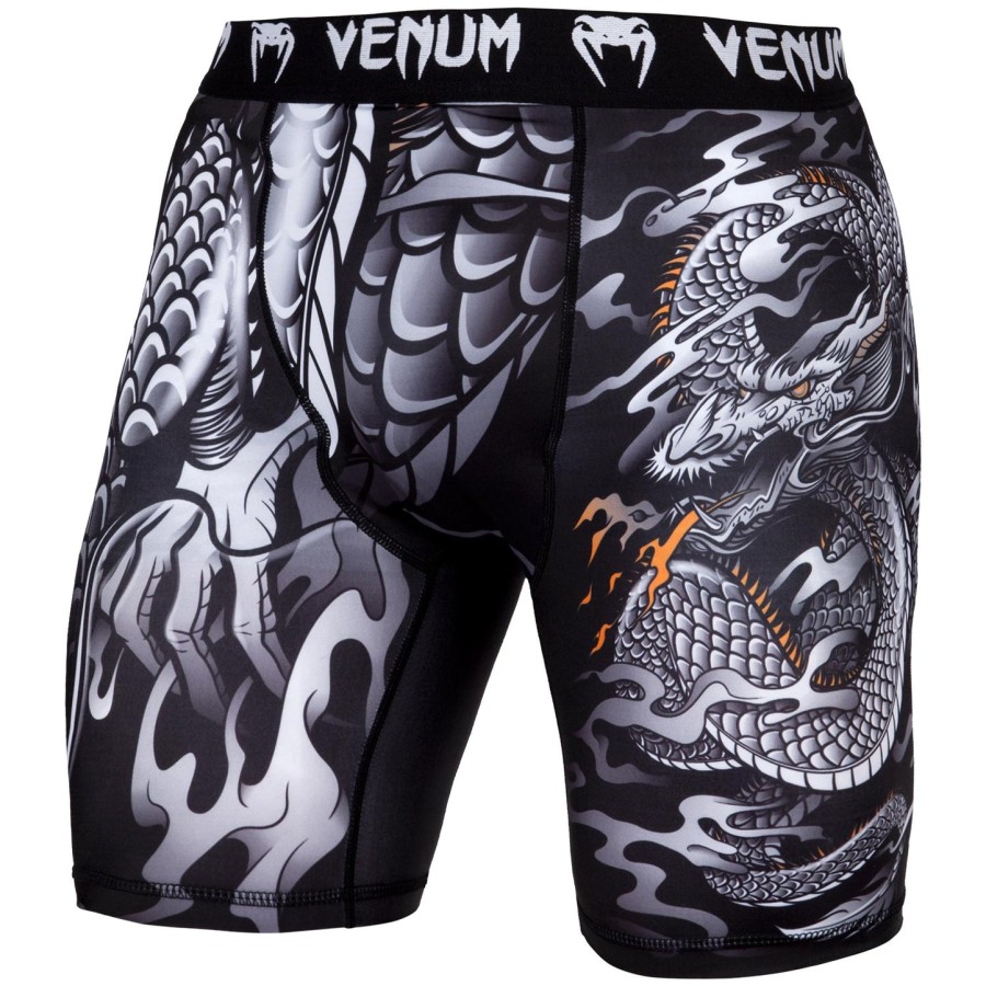 venum dragon flight compressieshorts - zwartwit