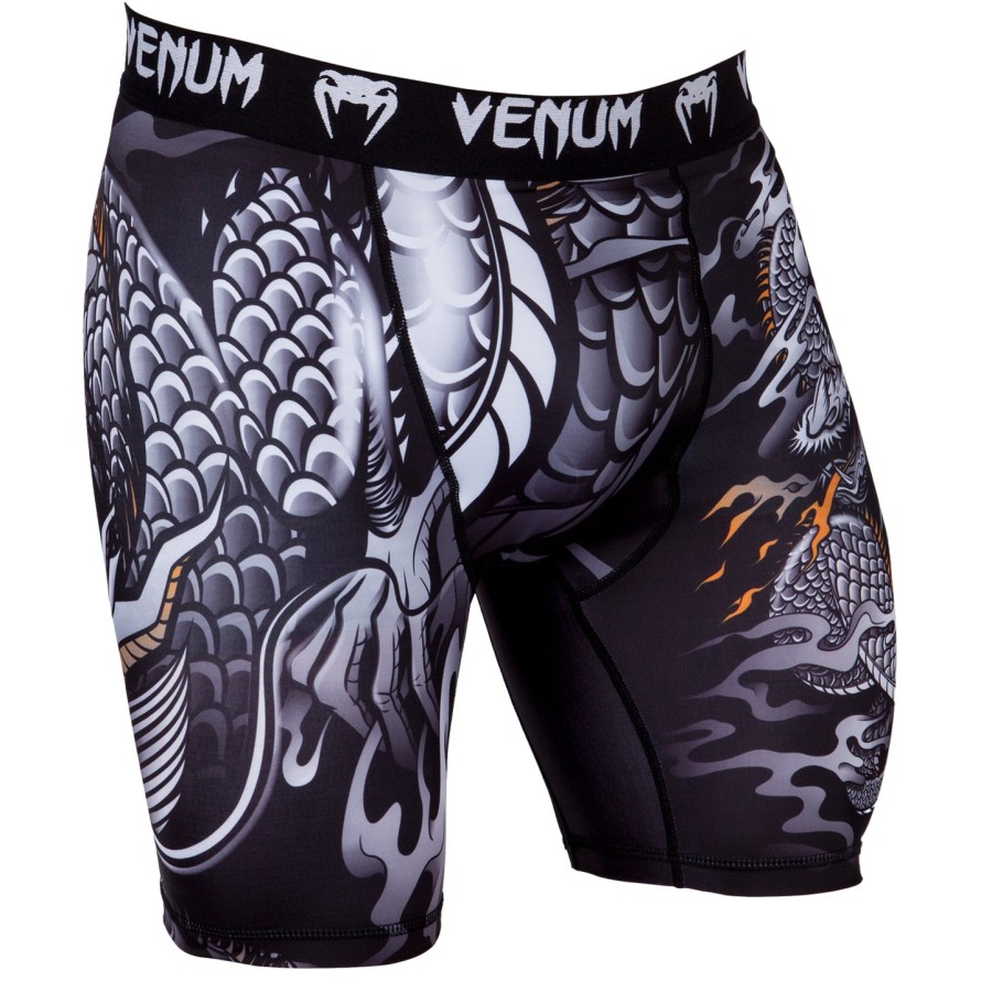 venum dragon flight compressieshorts - zwartwit