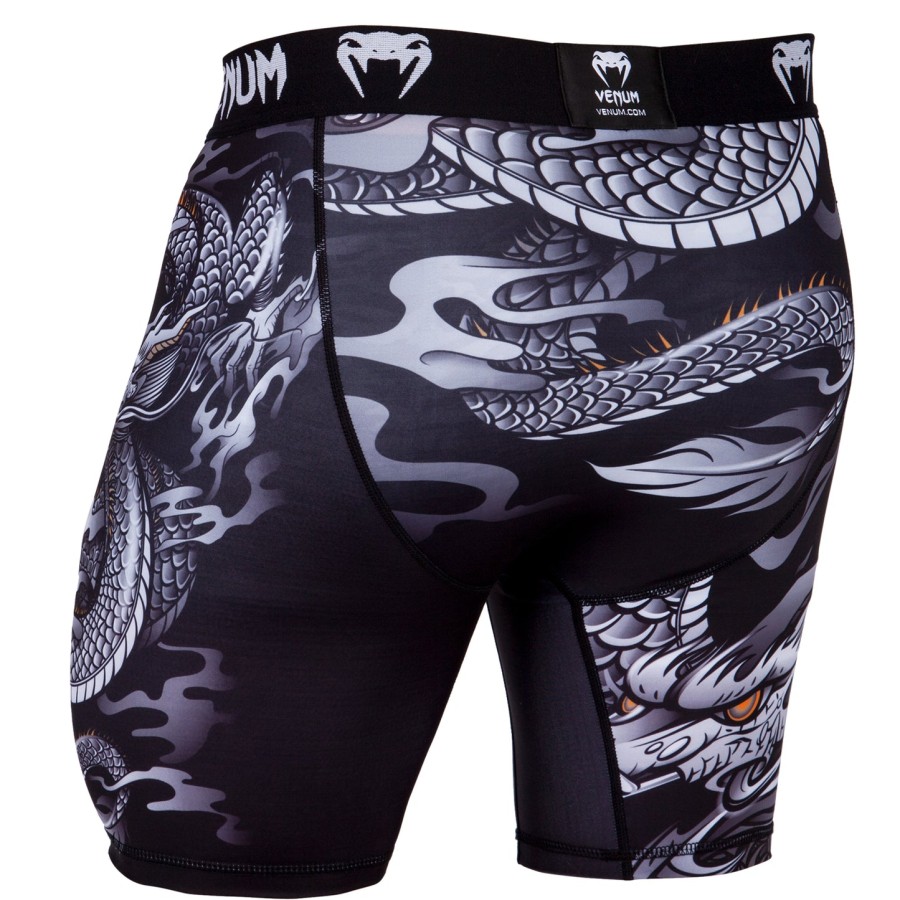 venum dragon flight compressieshorts - zwartwit
