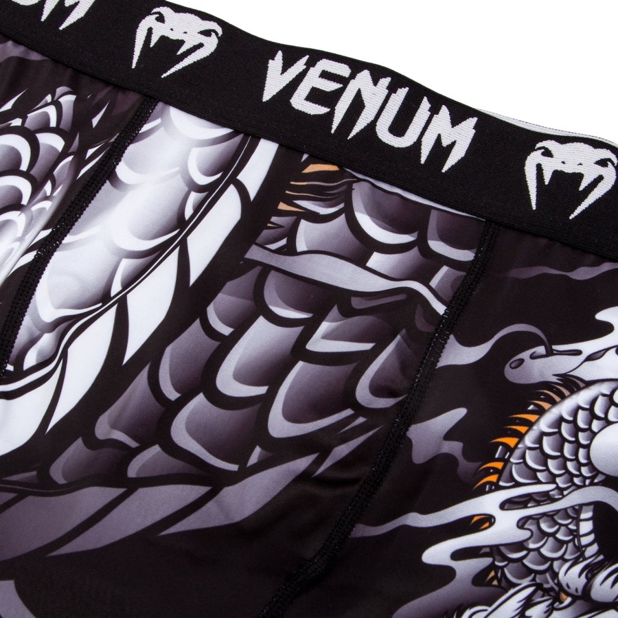 venum dragon flight compressieshorts - zwartwit