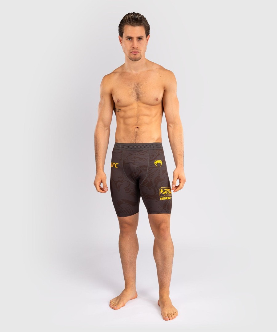 ufc fusion by venum fight week men vale tudo short - earthen brown