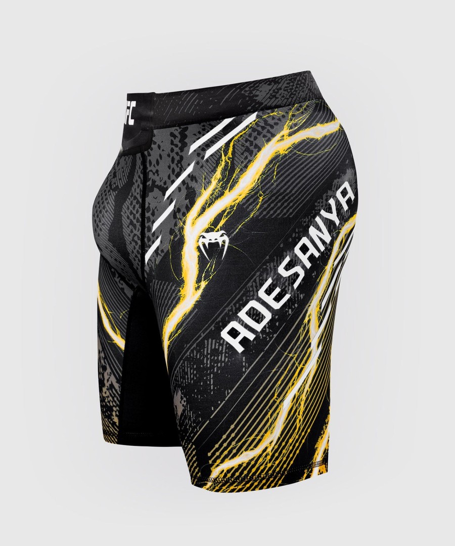 heren ufc ongeëvenaard door venum black israel adesanya vale tudo short