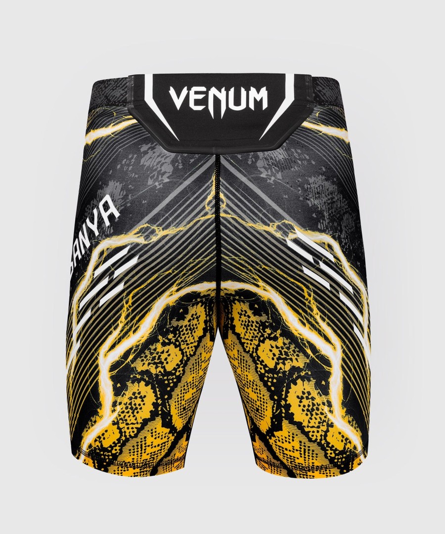 heren ufc ongeëvenaard door venum black israel adesanya vale tudo short