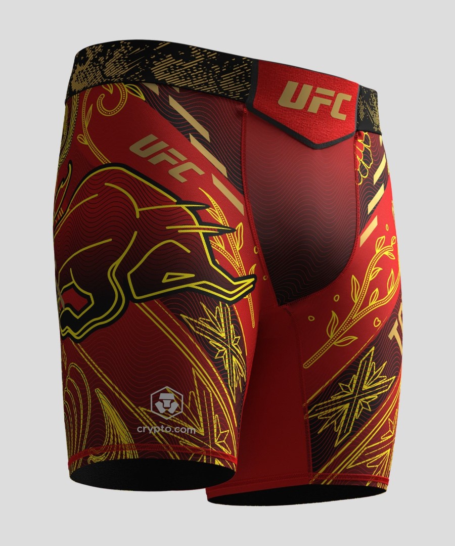 heren ufc ongeëvenaard door venum red ilia topuria vale tudo short