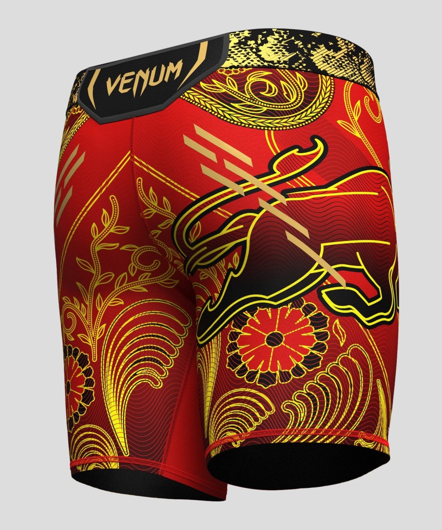 heren ufc ongeëvenaard door venum red ilia topuria vale tudo short