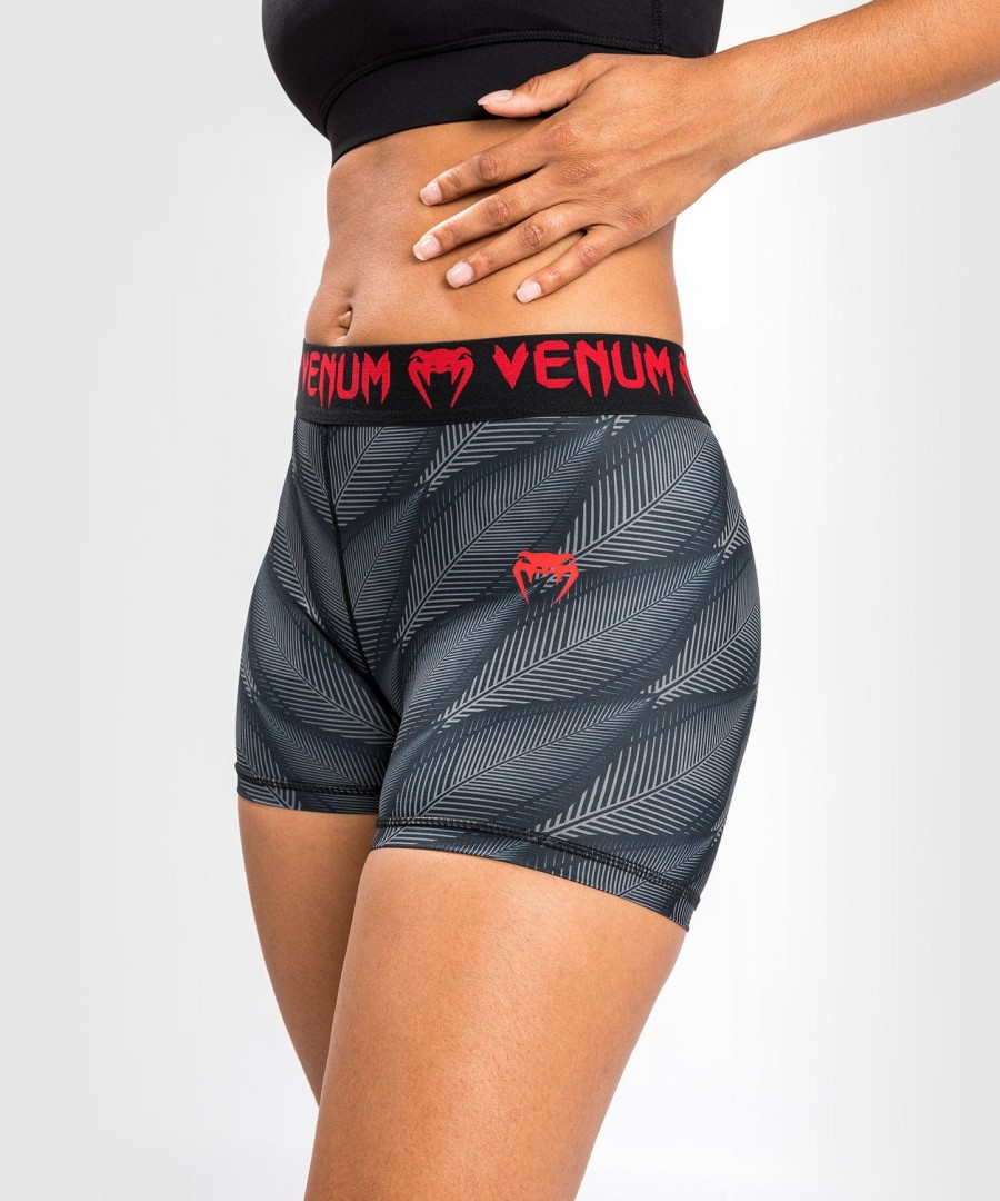 venum phantom compressieshorts - voor dames - zwartrood
