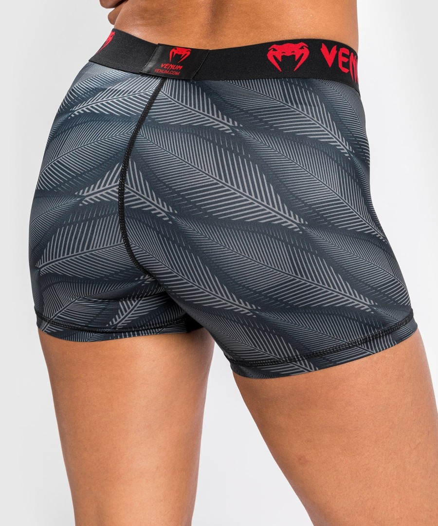 venum phantom compressieshorts - voor dames - zwartrood