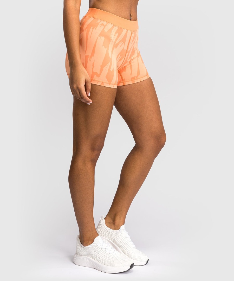venum graffiti compressieshorts voor dames - fluweel abrikoos