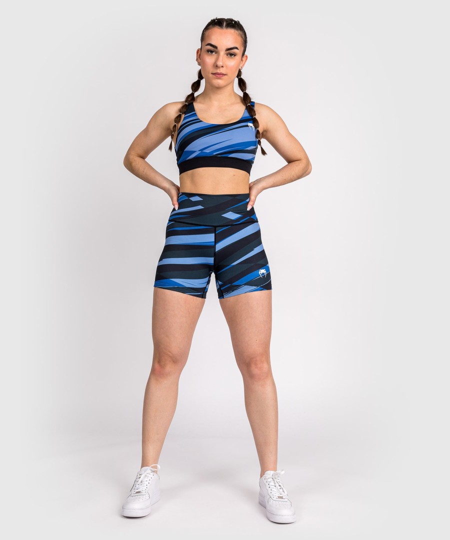 venum abyss compressieshorts voor dames – schaduwblauw