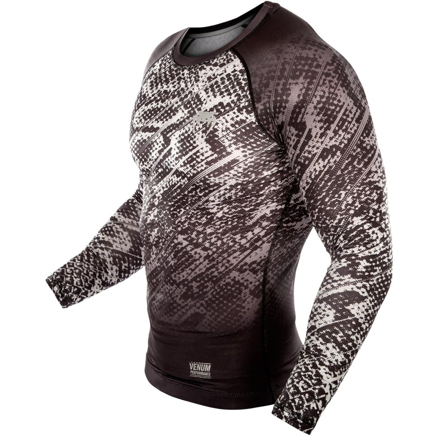 venum tropical compression t-shirt - zwartgrijs