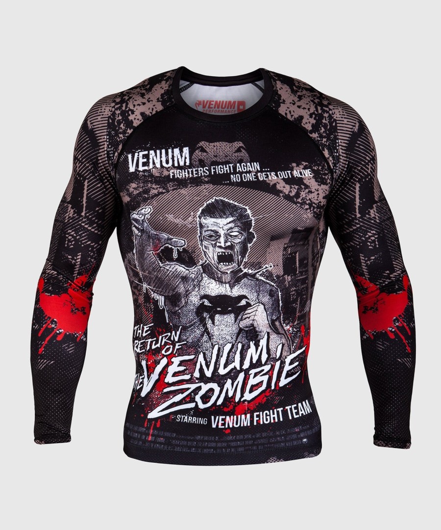 venum zombie return rashguard - lange mouwen - zwart
