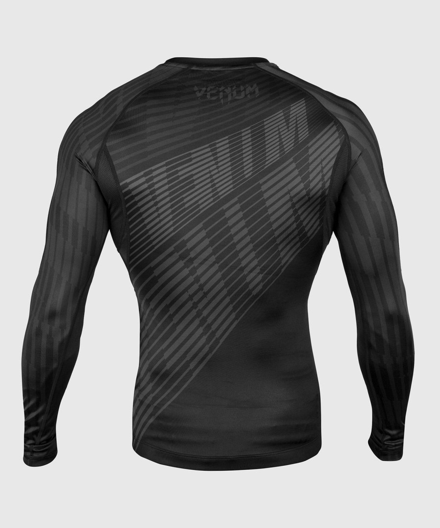venum plasma rashguard - lange mouwen - zwartzwart