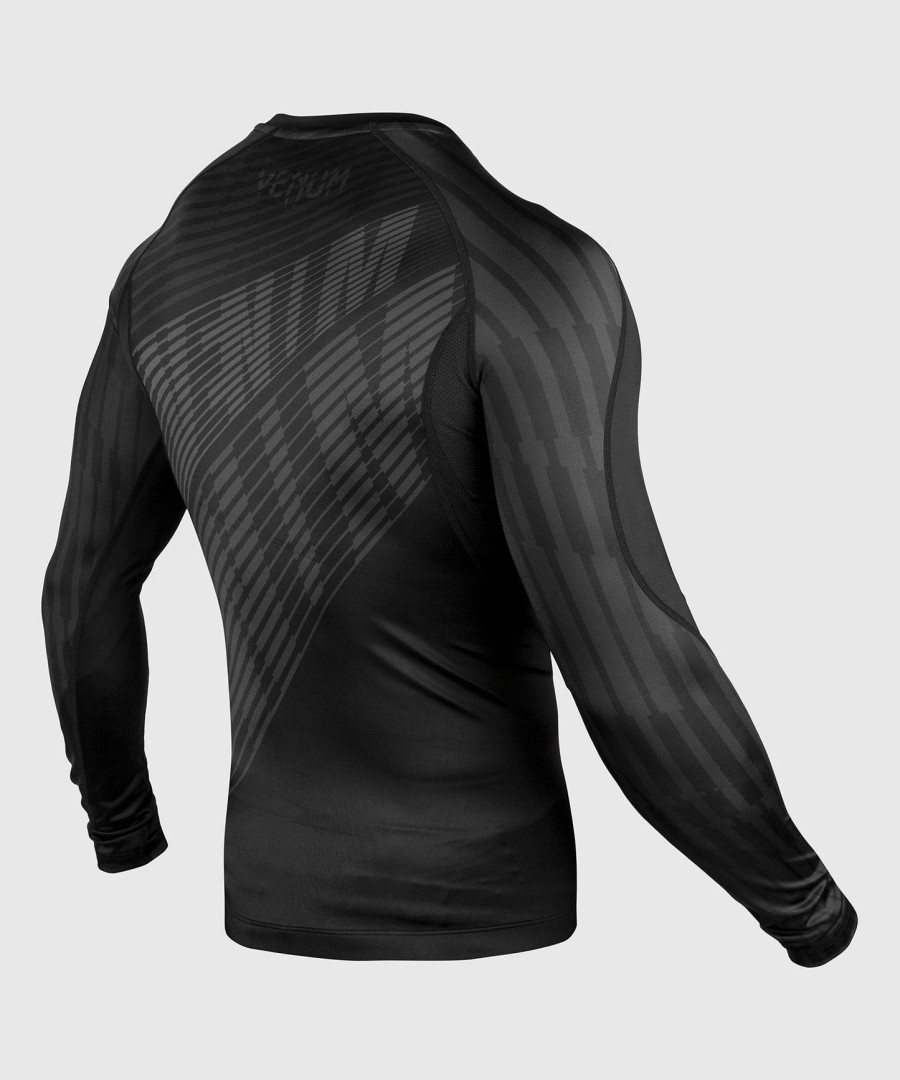 venum plasma rashguard - lange mouwen - zwartzwart