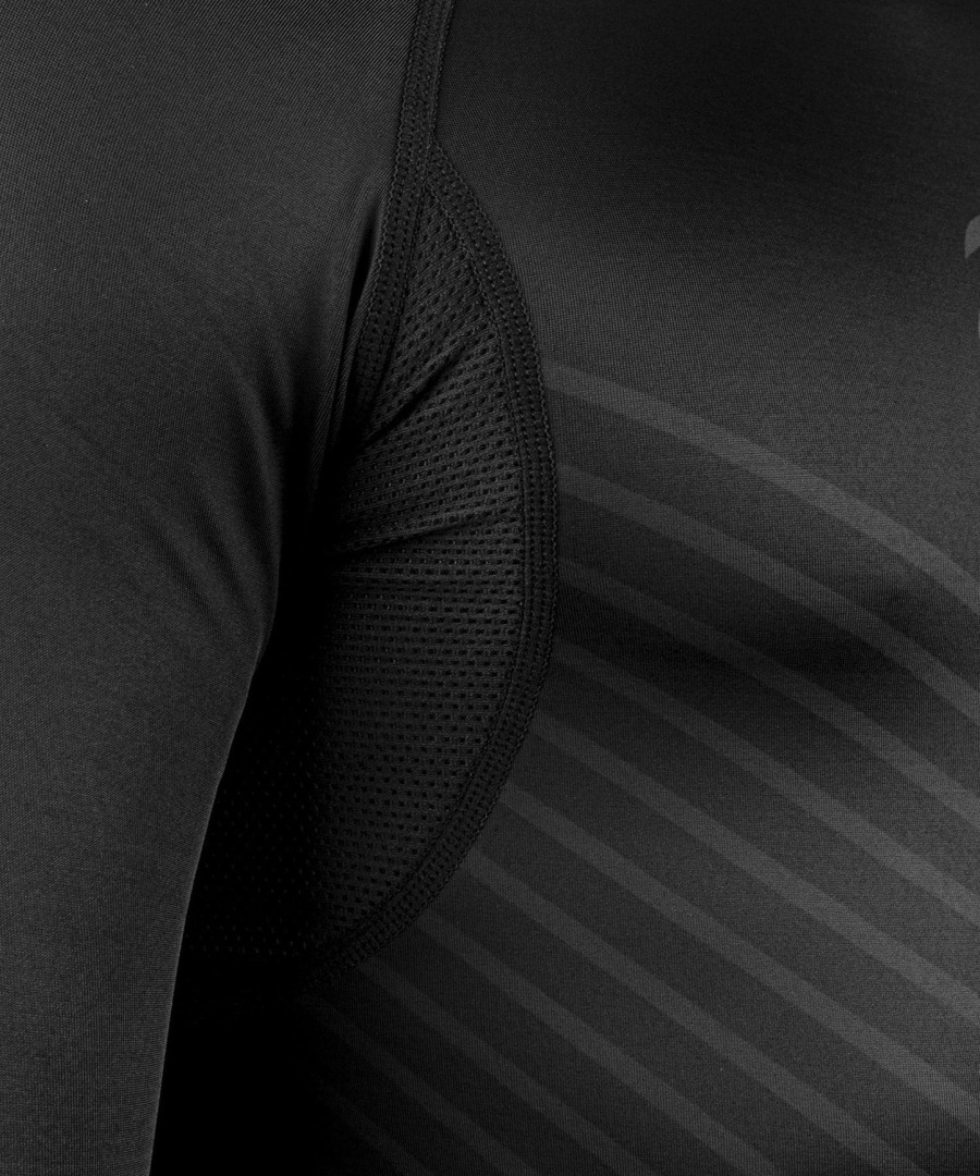 venum plasma rashguard - lange mouwen - zwartzwart