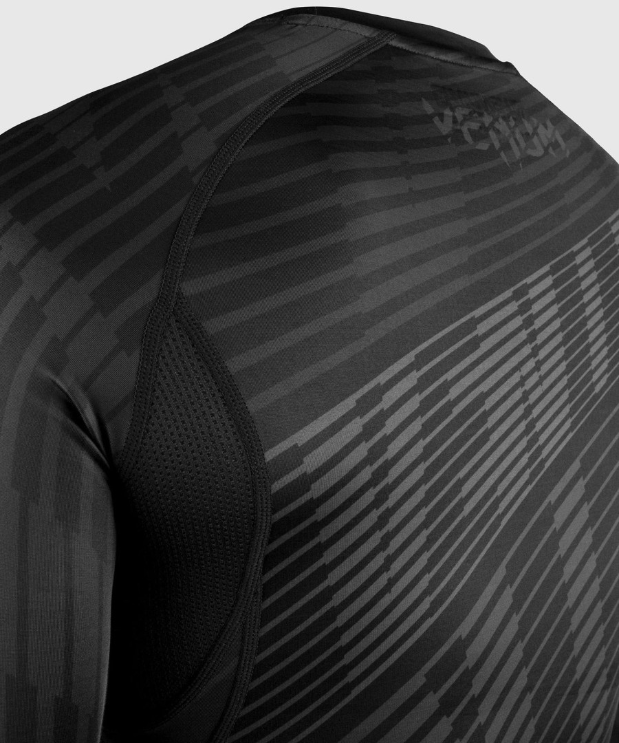 venum plasma rashguard - lange mouwen - zwartzwart
