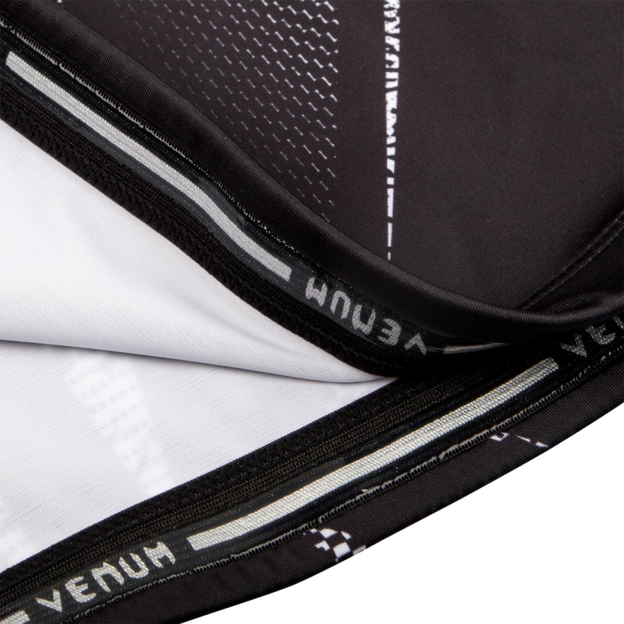 venum minotaurus rashguard - lange mouwen - zwartwit