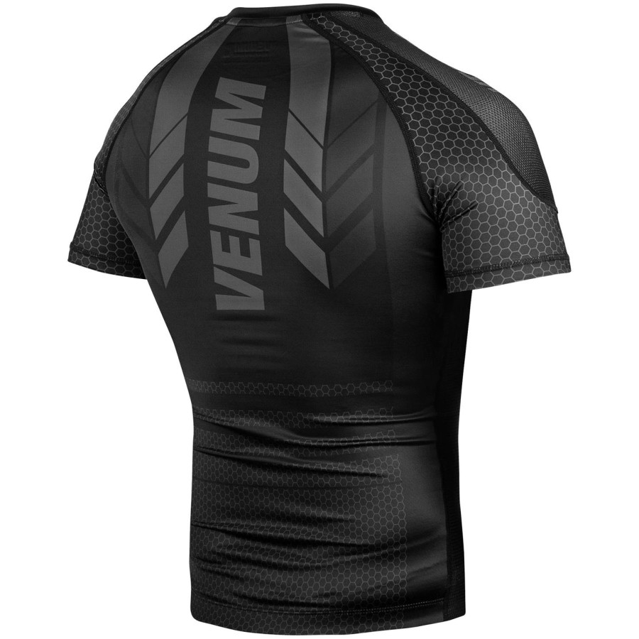 venum technical 2.0 rashguard - korte mouwen - zwartzwart