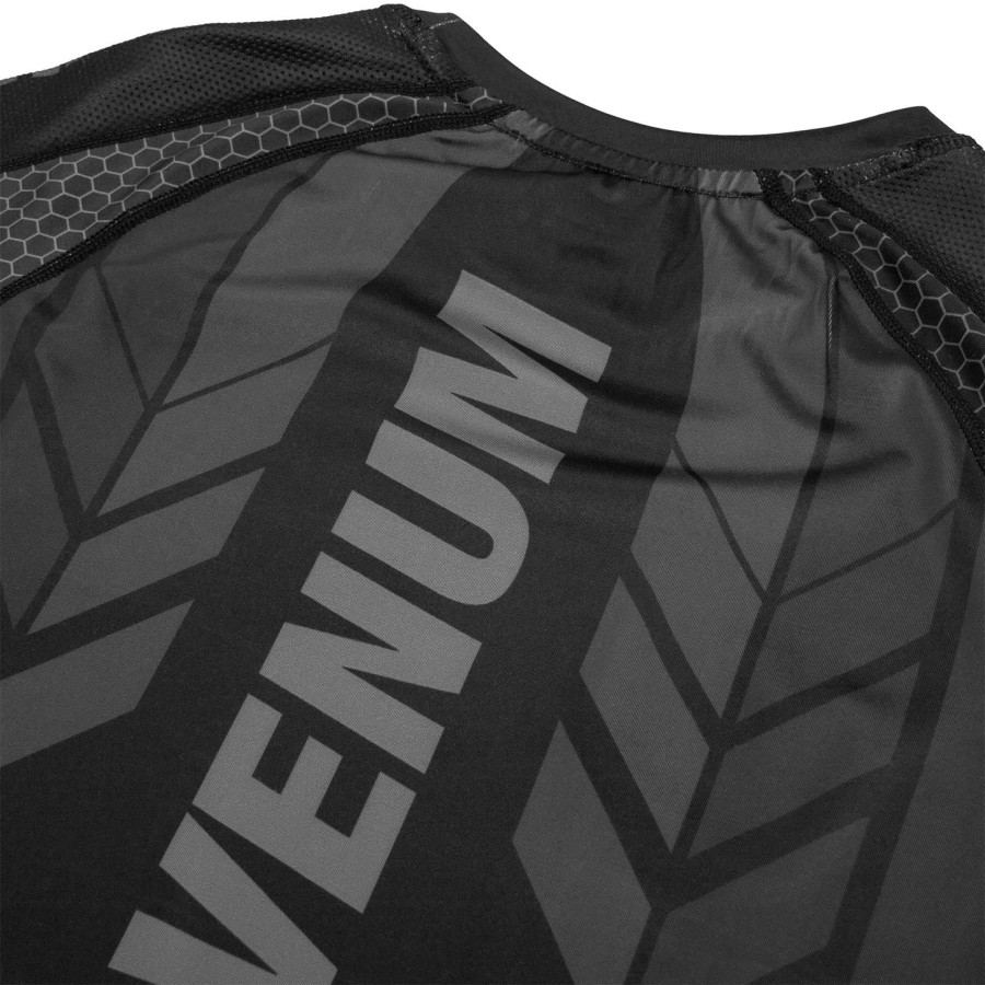 venum technical 2.0 rashguard - korte mouwen - zwartzwart