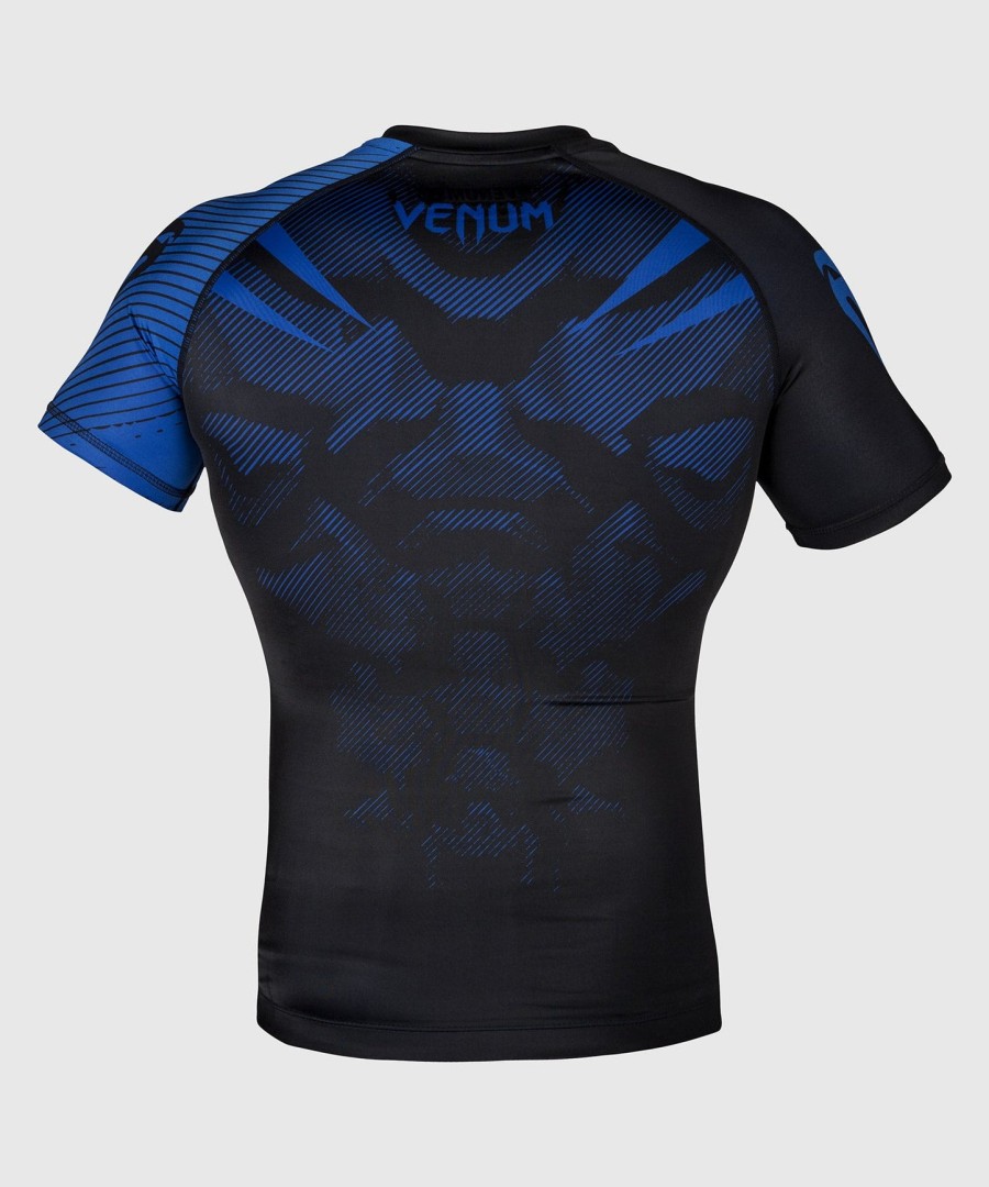 venum nogi 2.0 rashguard - korte mouwen - zwartblauw