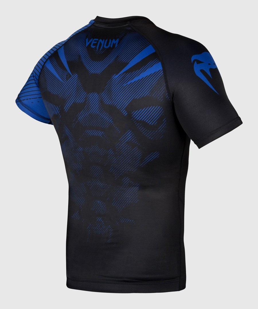 venum nogi 2.0 rashguard - korte mouwen - zwartblauw