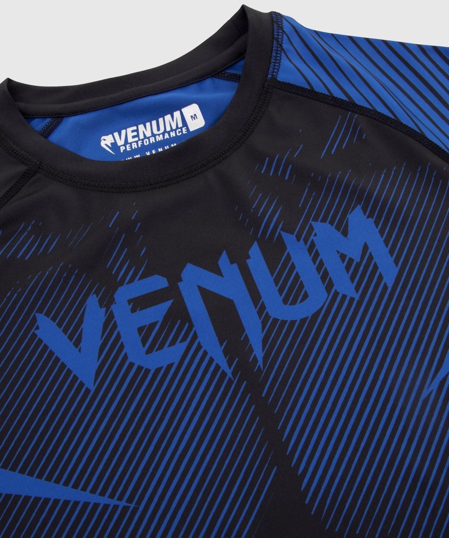 venum nogi 2.0 rashguard - korte mouwen - zwartblauw