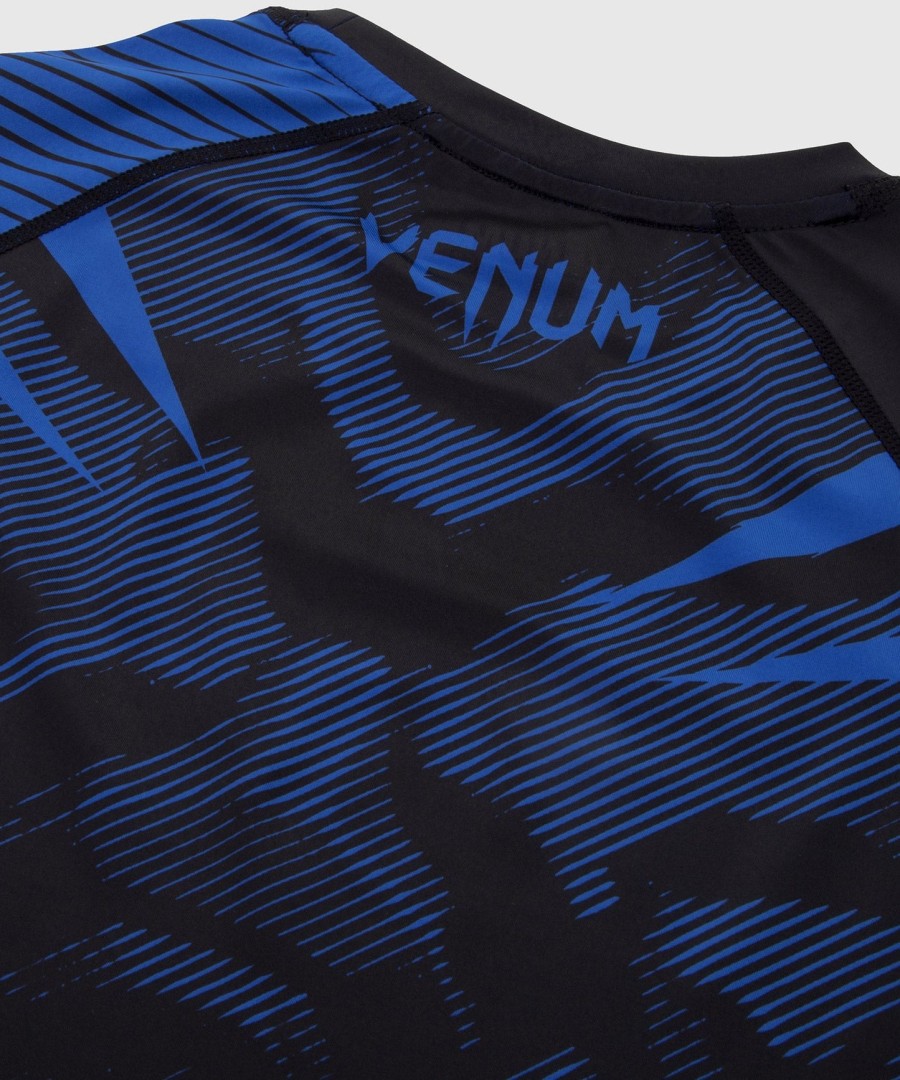 venum nogi 2.0 rashguard - korte mouwen - zwartblauw